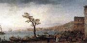 View of Naples uit VERNET, Claude-Joseph